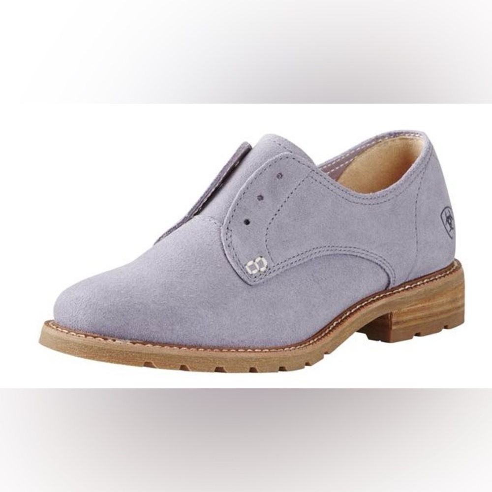 Ariat Purple Suede Oxfords Size 9